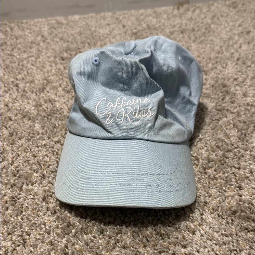 Caffeine & Kilos Light Blue Cap